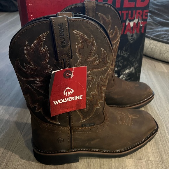Brand new Wolverine Rancher St square toe boots - Picture 1 of 6